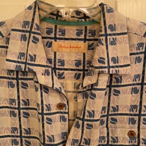 Tommy Bahama men’s button up shirt 100 % silk large
